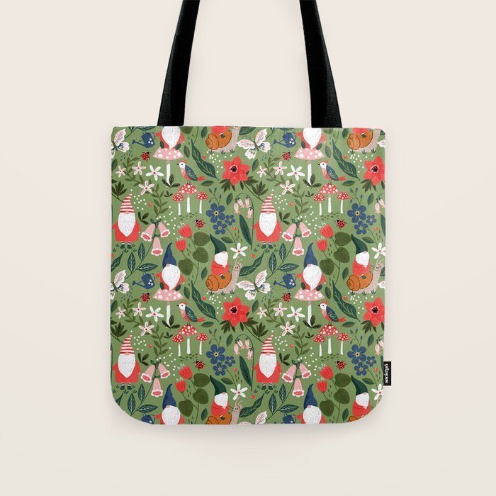 Garden Gnomes Tote Bag Gallery Image 1