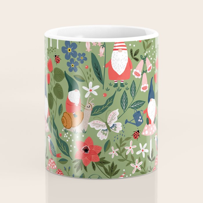 Garden Gnomes Coffee Mug Gallery Image 4