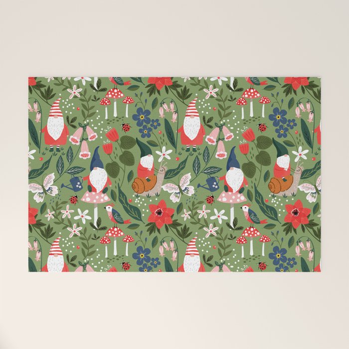 Garden Gnomes Welcome Mat Gallery Image 1