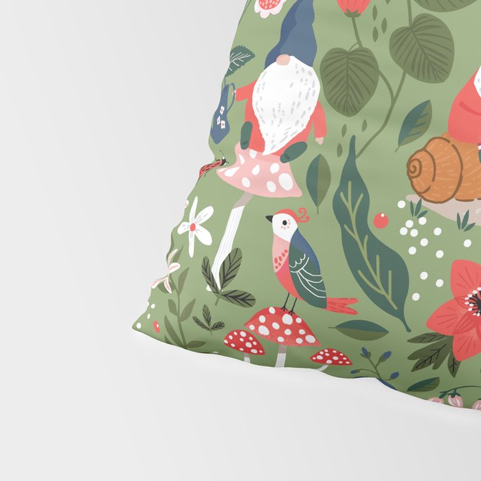 Garden Gnomes Pillow Sham Gallery Image 4