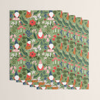 Garden Gnomes Wrapping Paper Gallery Image 3