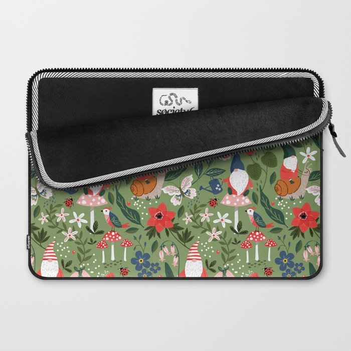 Garden Gnomes Laptop Sleeve Gallery Image 2