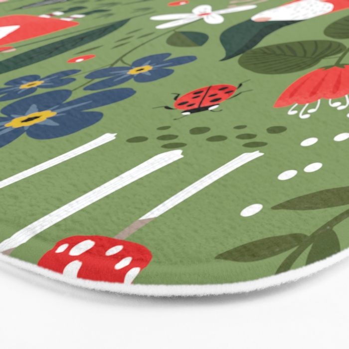 Garden Gnomes Bath Mat Gallery Image 3