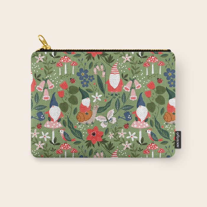 Garden Gnomes Carry All Pouch Gallery Image 1