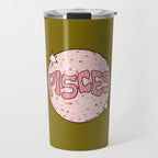 Pisces Disco Ball Travel Mug Gallery Image 1