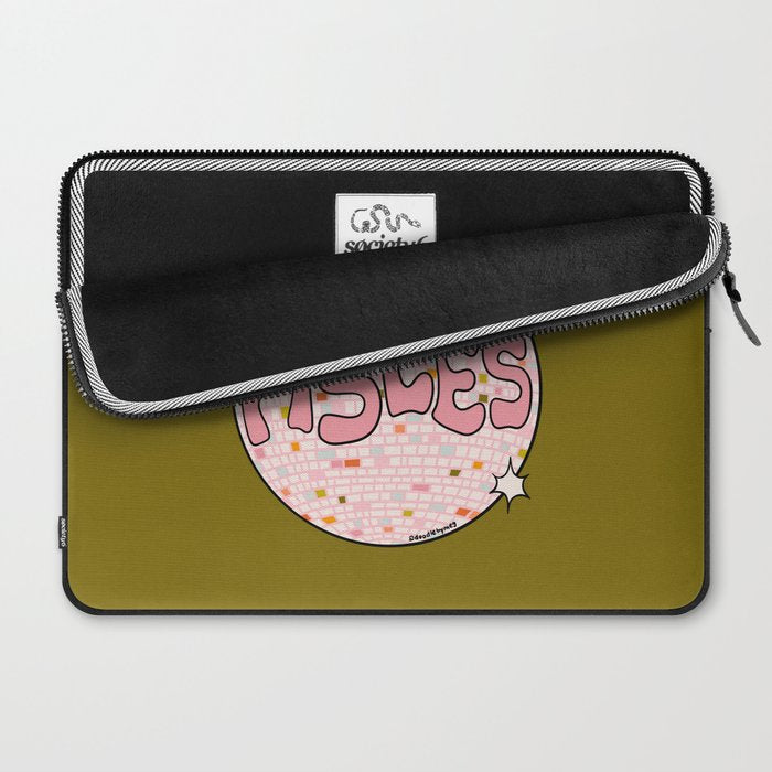 Pisces Disco Ball Laptop Sleeve Gallery Image 2