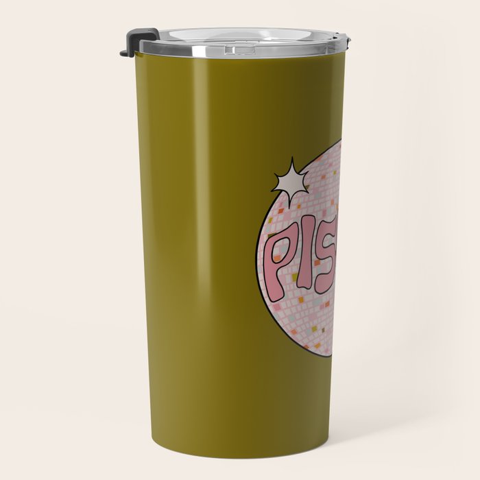Pisces Disco Ball Travel Mug Gallery Image 3