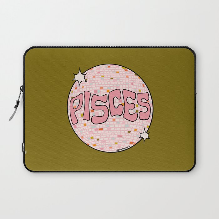 Pisces Disco Ball Laptop Sleeve Gallery Image 1