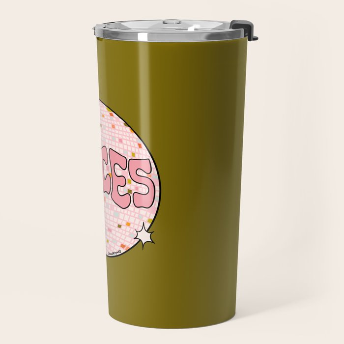 Pisces Disco Ball Travel Mug Gallery Image 2