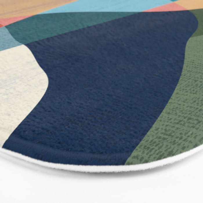 Waterfall and forest Bath Mat Gallery Image 3