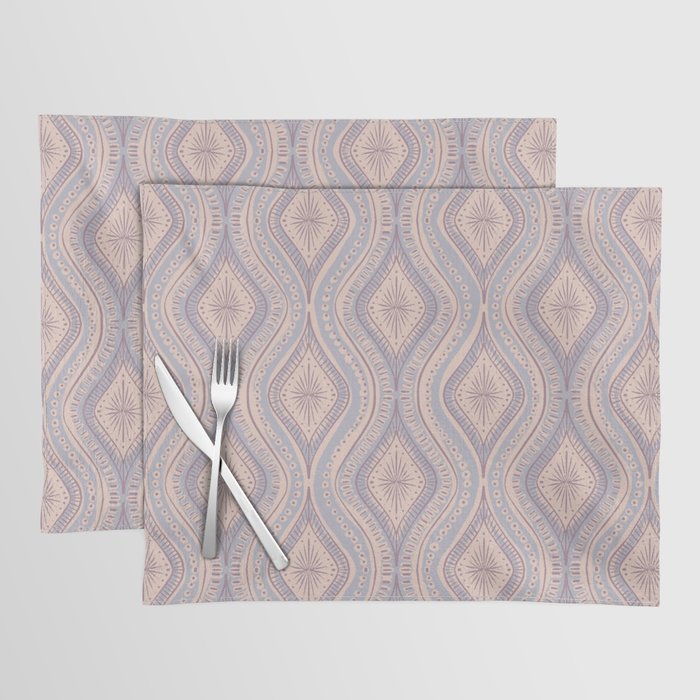 Hand-drawn Symmetrical Pattern #1 Placemat Gallery Image 1