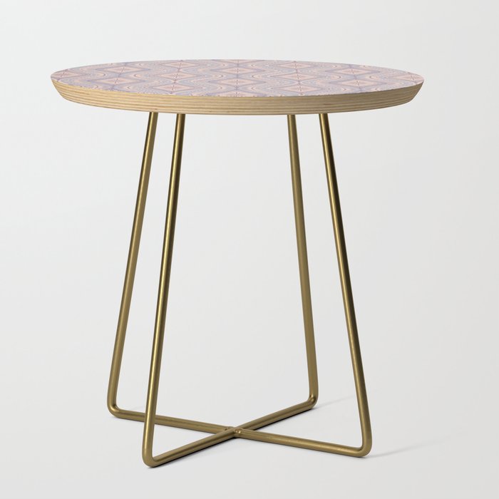 Hand-drawn Symmetrical Pattern #1 Side Table Gallery Image 1