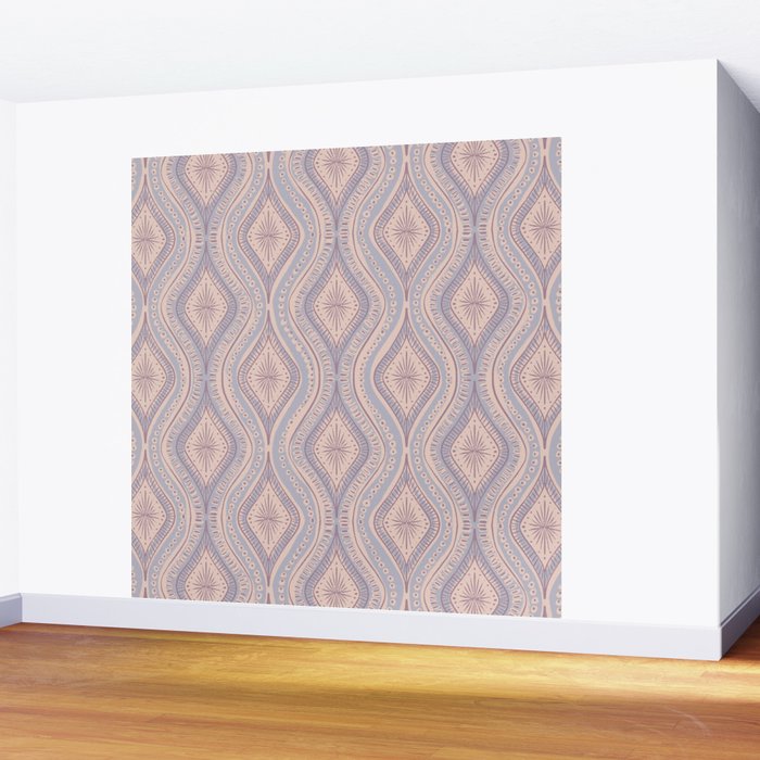 Hand-drawn Symmetrical Pattern #1 Wall Mural Gallery Image 2