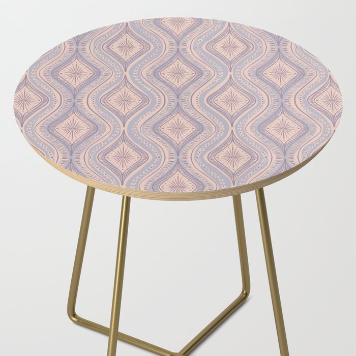 Hand-drawn Symmetrical Pattern #1 Side Table Gallery Image 2