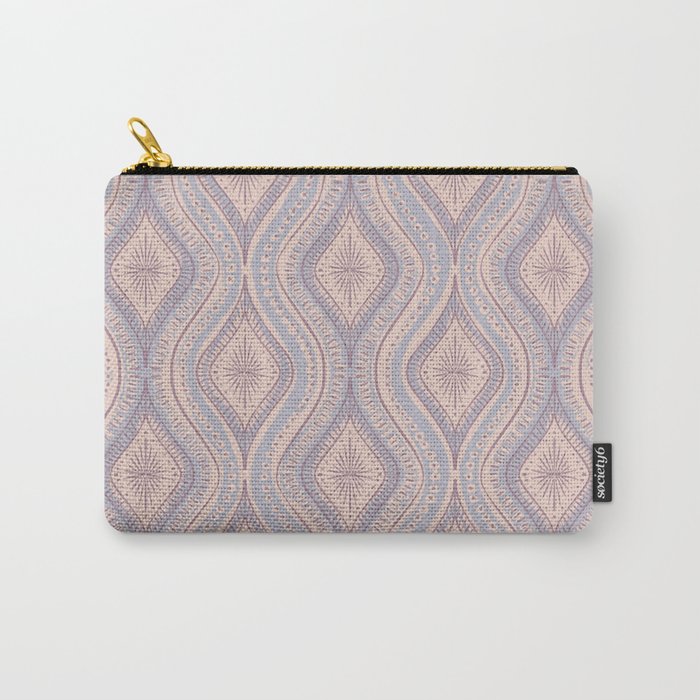 Hand-drawn Symmetrical Pattern #1 Carry All Pouch Gallery Image 1
