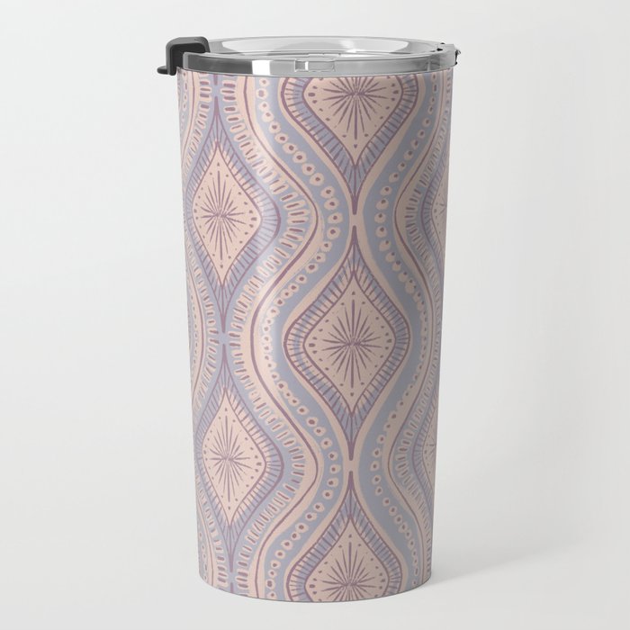 Hand-drawn Symmetrical Pattern #1 Travel Mug Gallery Image 3
