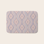 Hand-drawn Symmetrical Pattern #1 Bath Mat Gallery Image 1