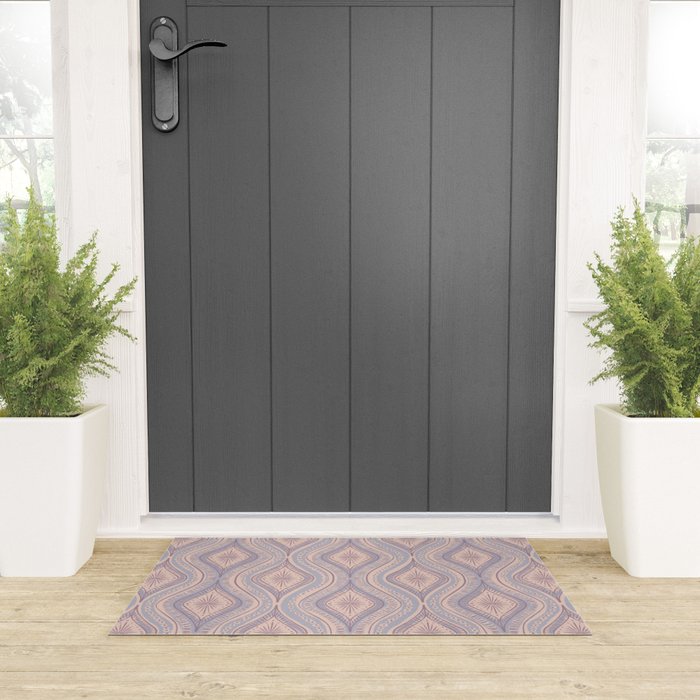 Hand-drawn Symmetrical Pattern #1 Welcome Mat Gallery Image 3