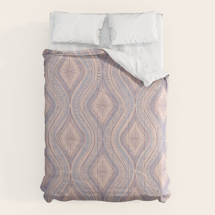 Hand-drawn Symmetrical Pattern #1 Comforter Gallery Image 6