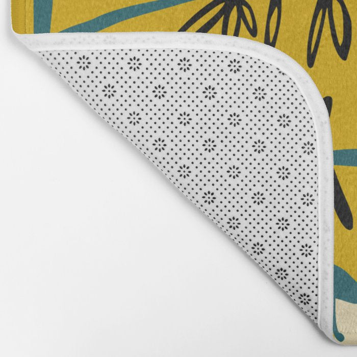 Matisse expression serenity yellow Bath Mat Gallery Image 2