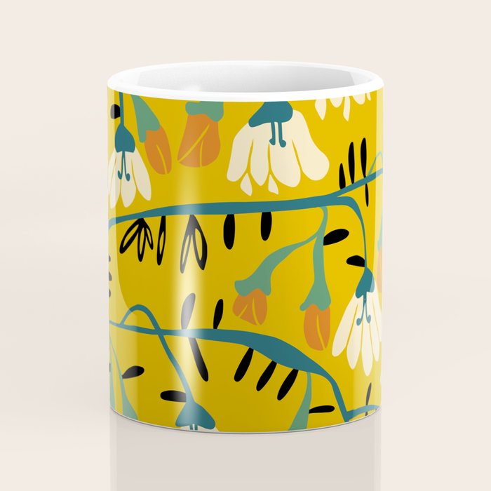 Matisse expression serenity yellow Coffee Mug Gallery Image 4