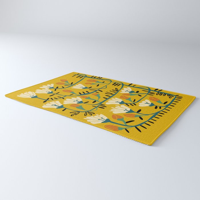 Matisse expression serenity yellow Rug Gallery Image 3