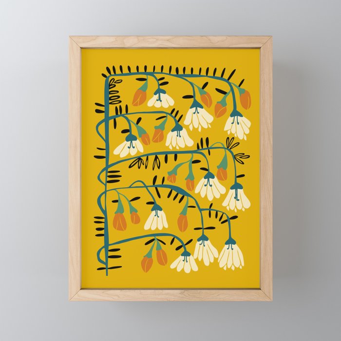 Matisse expression serenity yellow Mini Art Print Gallery Image 1