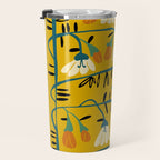 Matisse expression serenity yellow Travel Mug Gallery Image 3