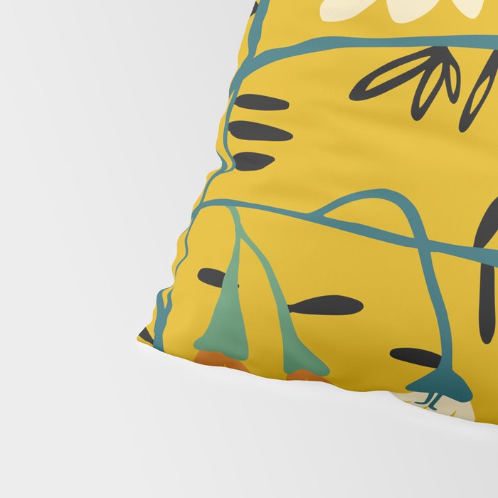 Matisse expression serenity yellow Pillow Sham Gallery Image 4