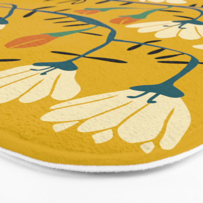 Matisse expression serenity yellow Bath Mat Gallery Image 3