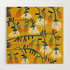 Matisse expression serenity yellow Wood Wall Art Gallery Image 1