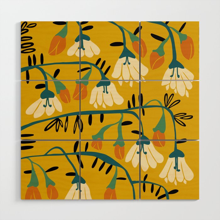 Matisse expression serenity yellow Wood Wall Art Gallery Image 1