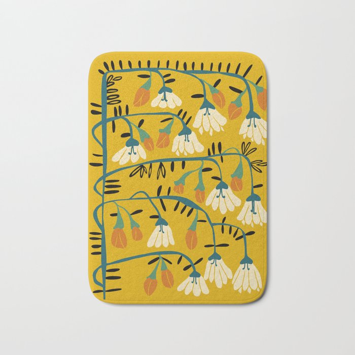Matisse expression serenity yellow Bath Mat Gallery Image 1