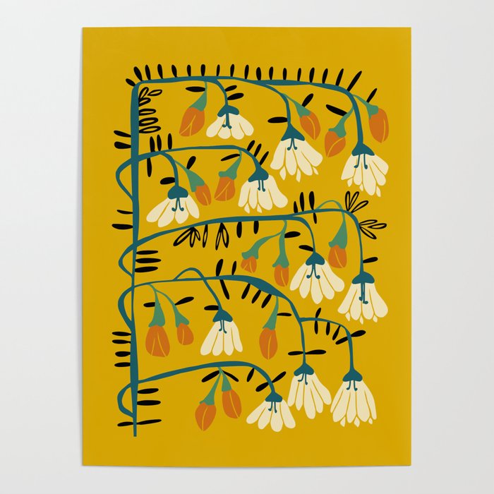 Matisse expression serenity yellow Poster Gallery Image 1
