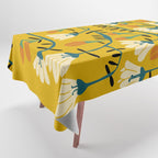 Matisse expression serenity yellow Tablecloth Gallery Image 1