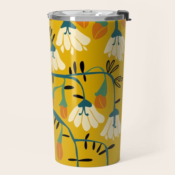 Matisse expression serenity yellow Travel Mug Gallery Image 2