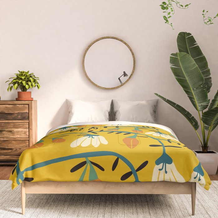 Matisse expression serenity yellow Comforter Gallery Image 3