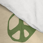 Hand-drawn Peace Symbol Pattern Comforter Gallery Image 4