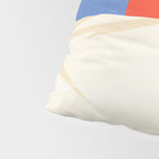 The Japanese Sun | Vintage Minimal Mount Fuji Landscape Pillow Sham Gallery Image 4