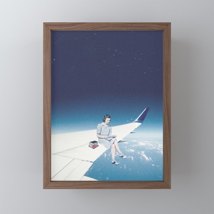 Mentally somewhere else Mini Art Print Gallery Image 2