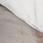 White Klimt Dog with Brown Eyes Comforter Gallery Image 4
