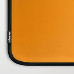 Solid Tangerine Laptop Sleeve Gallery Image 3
