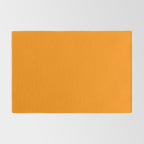 Solid Tangerine Rug Gallery Image 2