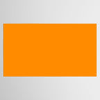 Solid Tangerine Tablecloth Gallery Image 2