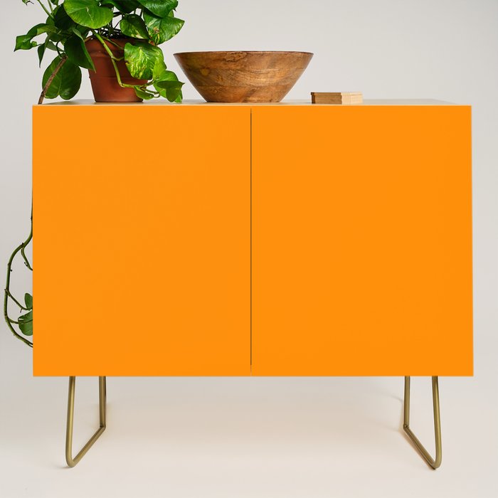 Solid Tangerine Credenza Gallery Image 1