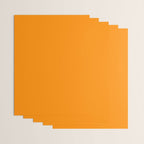 Solid Tangerine Wrapping Paper Gallery Image 3