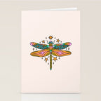 Pisces Dragonfly Stationery Card Gallery Image 2