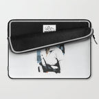 Parisian Glamour in Retro Style Laptop Sleeve Gallery Image 2