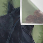 Decadent Young Woman, After the Dance, Vintage Portrait Art Wall Tapestry Gallery Image 3