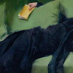 Decadent Young Woman, After the Dance, Vintage Portrait Art Coffee Mug Gallery Image 2